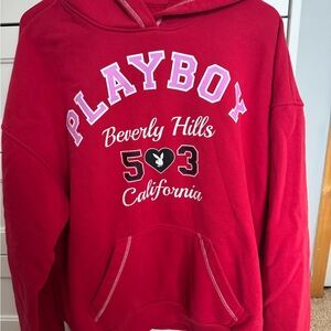 Playboy Red Hoodie